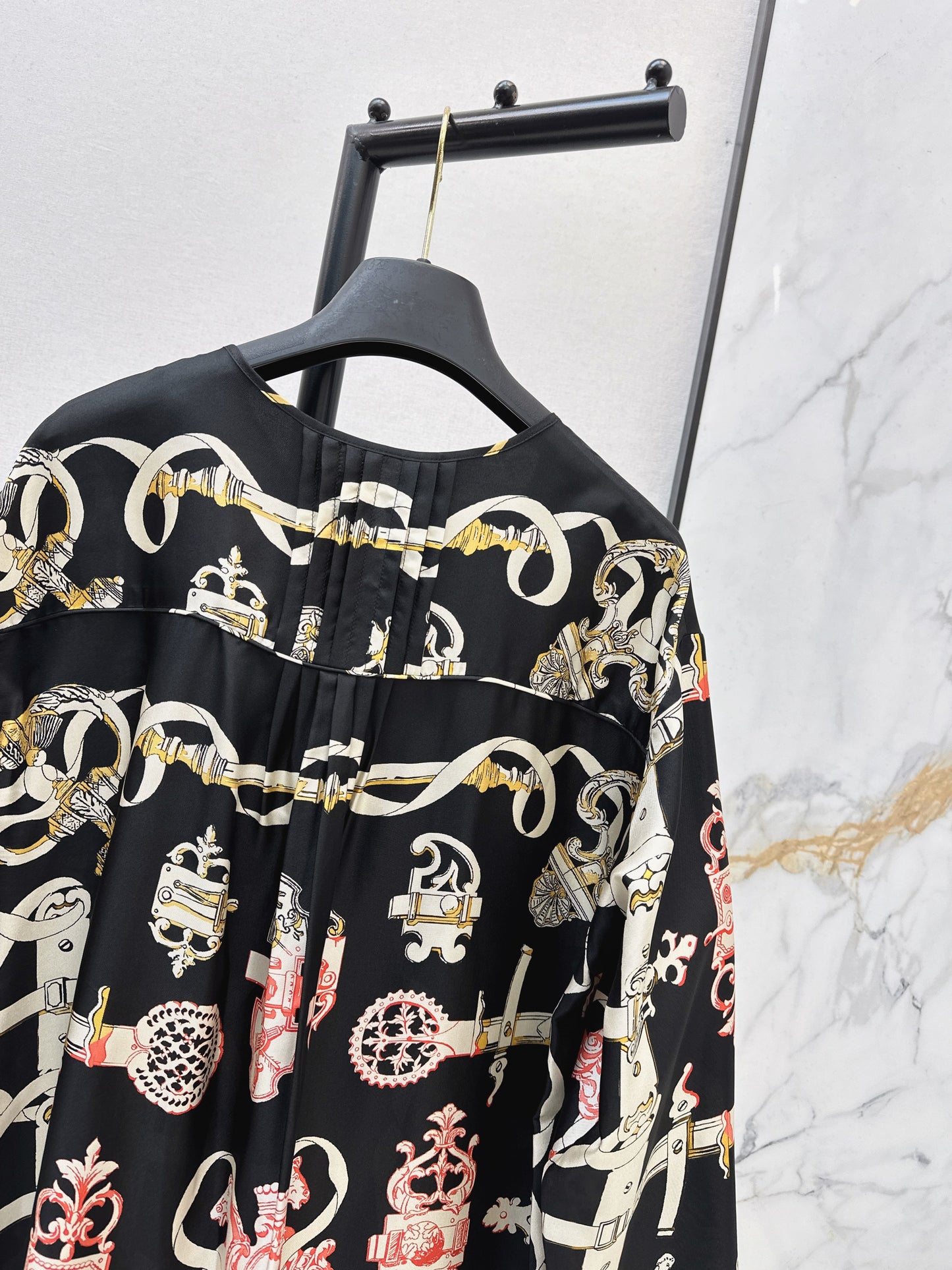 26SS NEW print silk dress