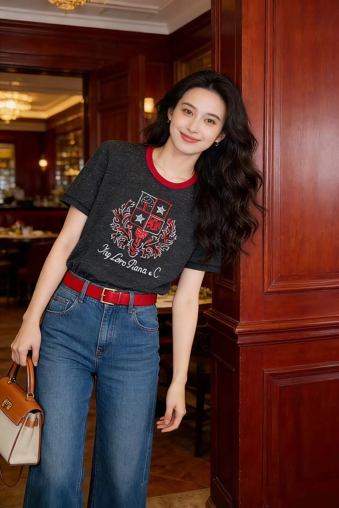 26SS NEW print embroidery t-shirts
