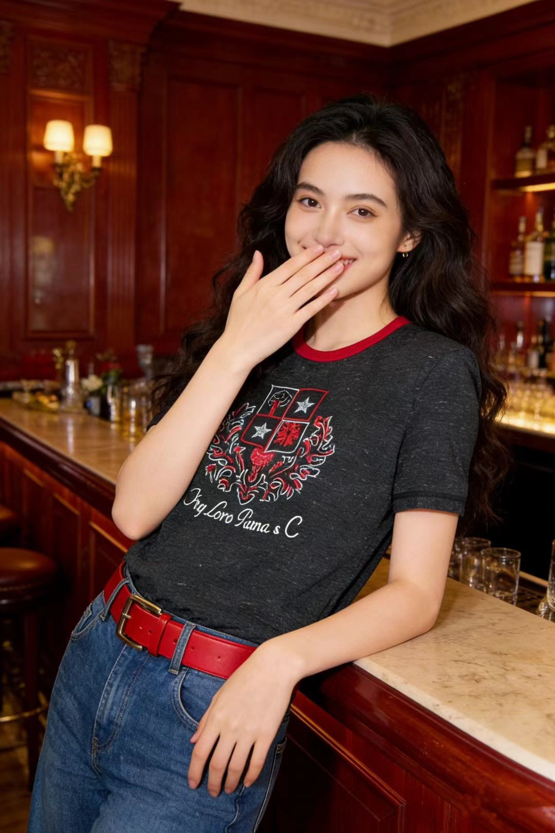 26SS NEW print embroidery t-shirts
