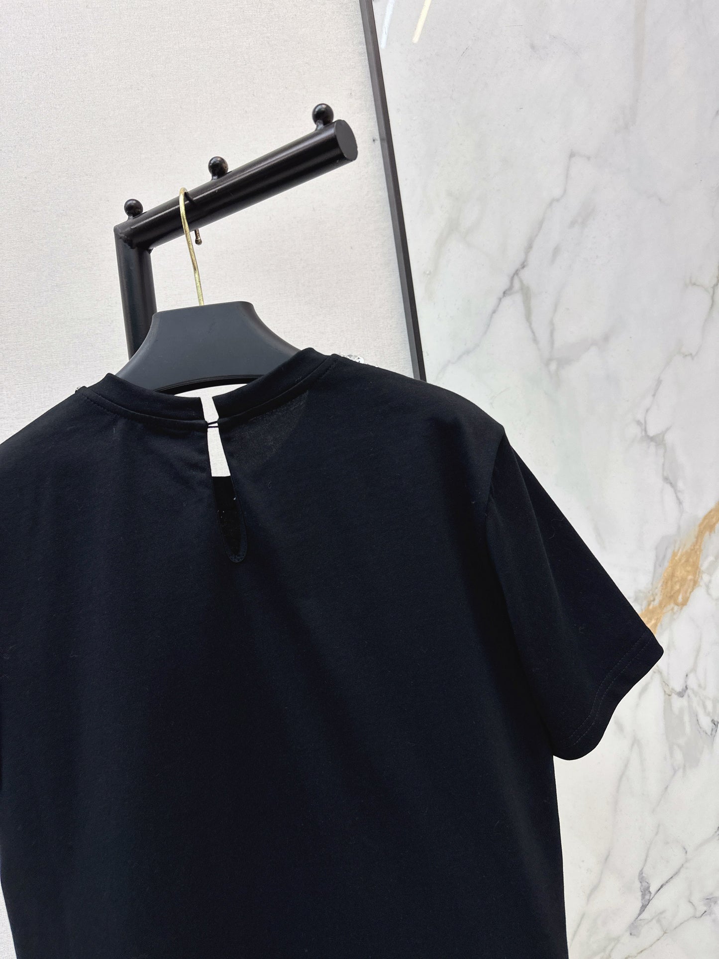 26SS NEW embroidery sequins t-shirts