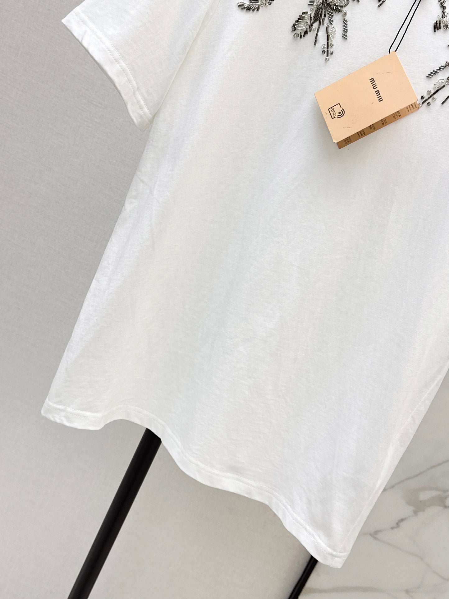 26SS NEW embroidery beading t-shirts