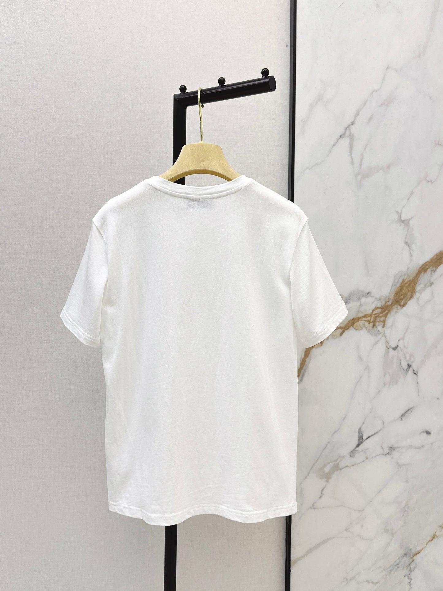 26SS NEW embroidery beading t-shirts