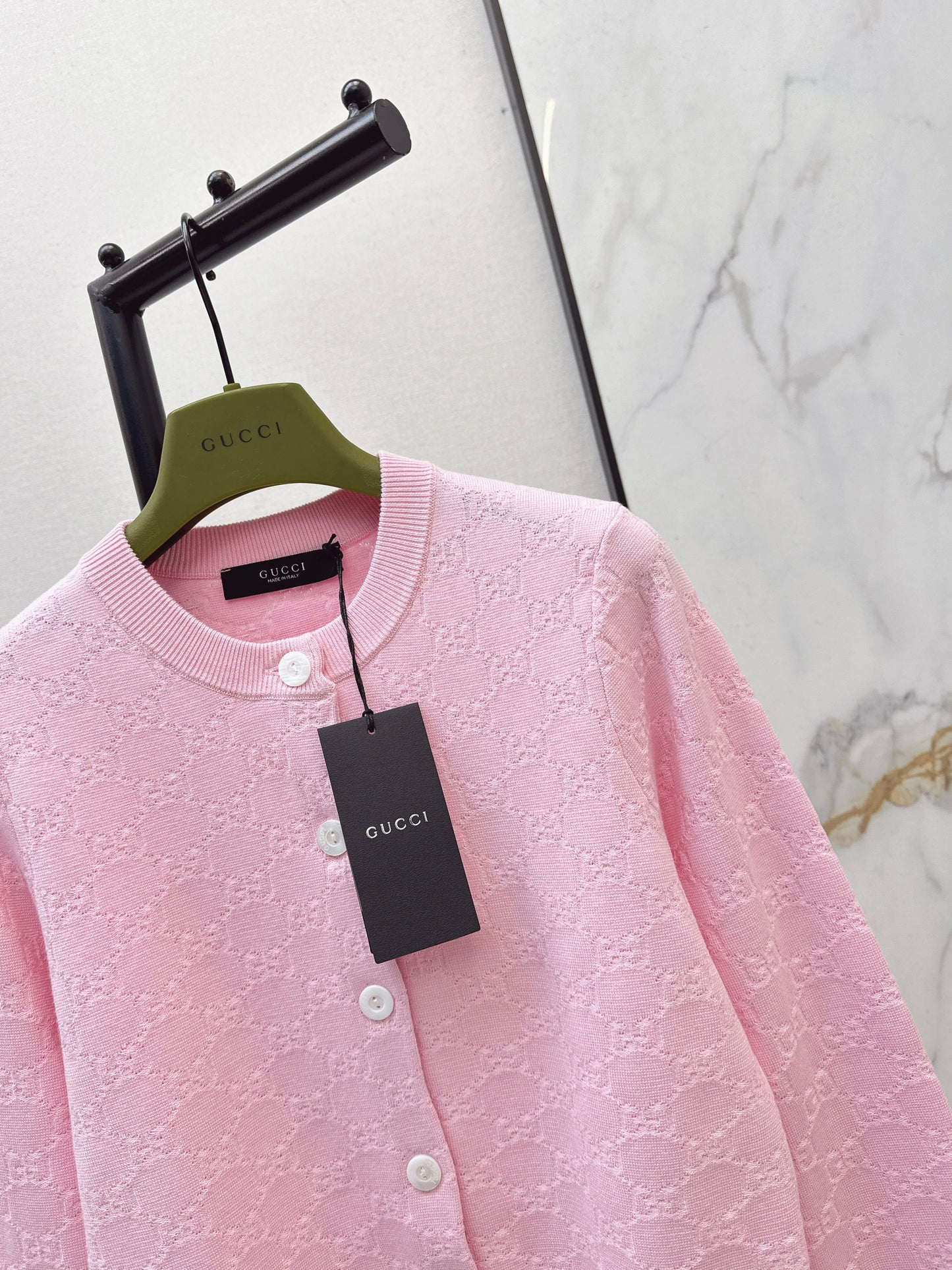 26SS NEW jacquard knitted cardigan