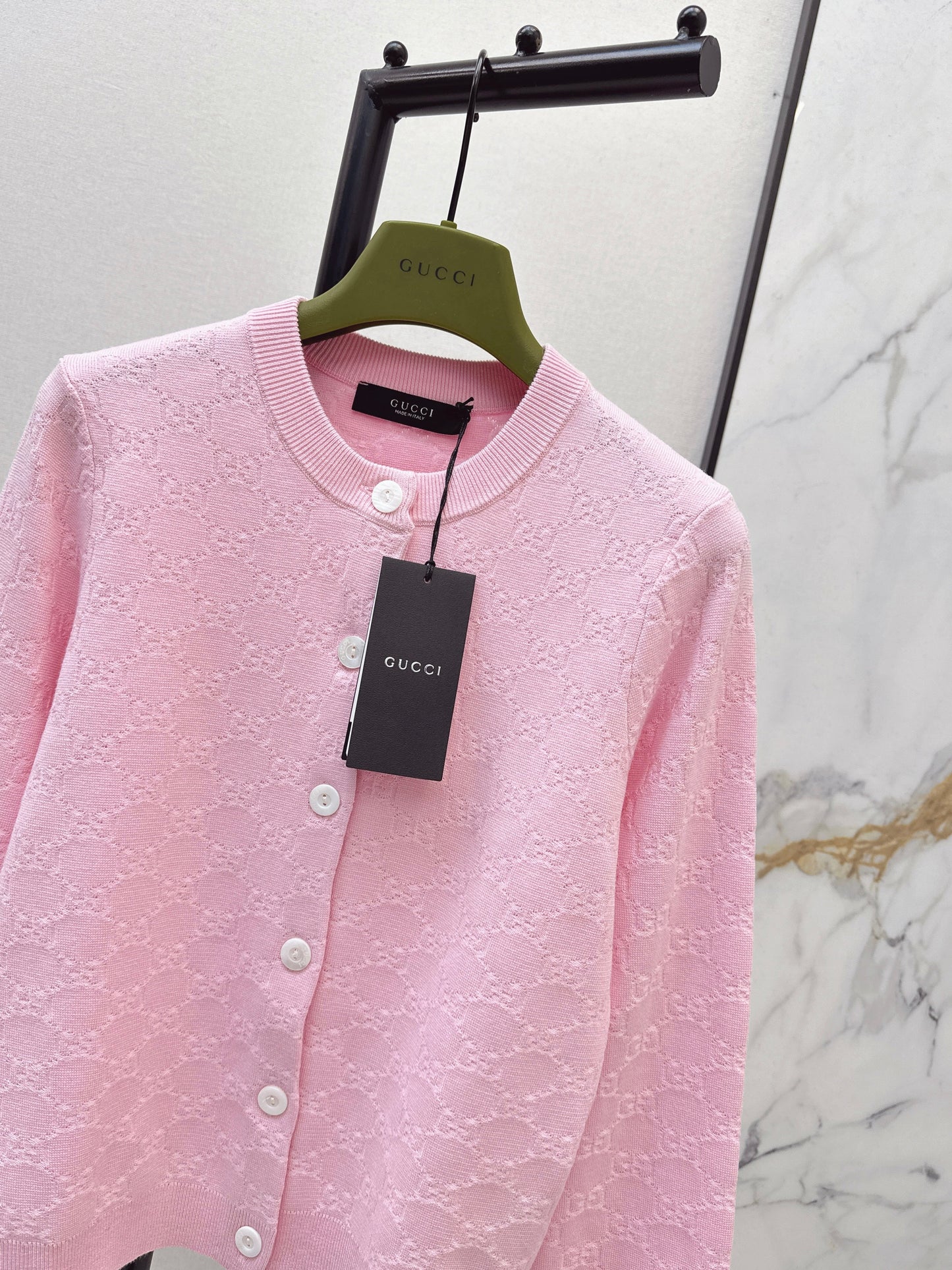 26SS NEW jacquard knitted cardigan