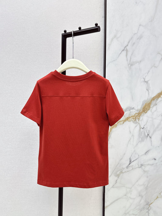 26SS NEW vintage embroidery t-shirts