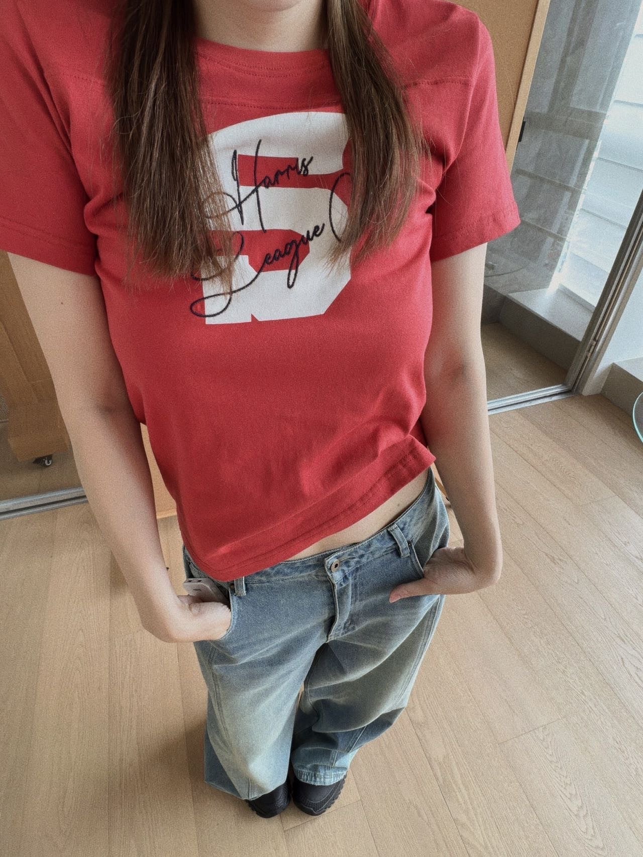 26SS NEW vintage embroidery t-shirts