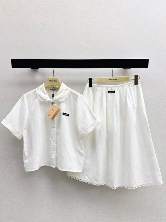 26SS NEW shirts+skirts outfit sets