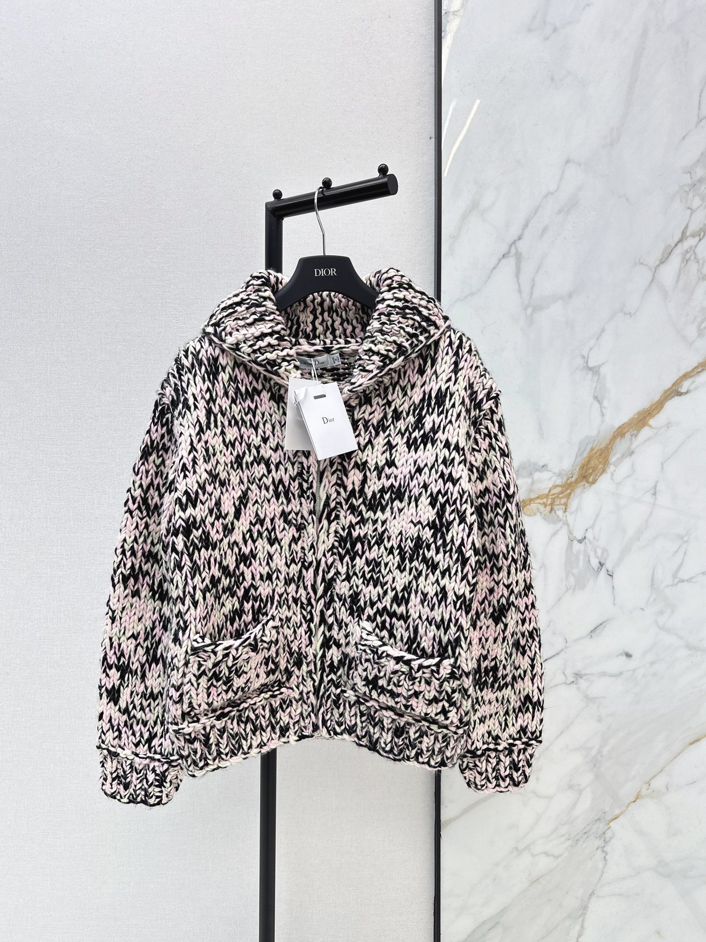 26SS NEW vintage knitted cardigan