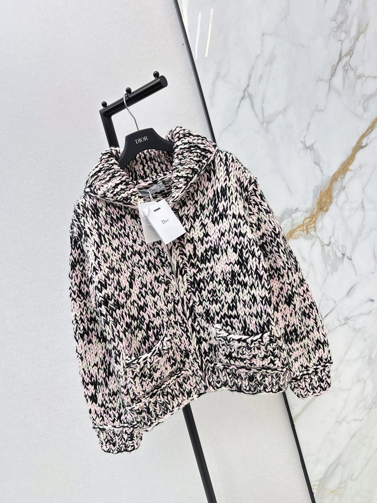 26SS NEW vintage knitted cardigan