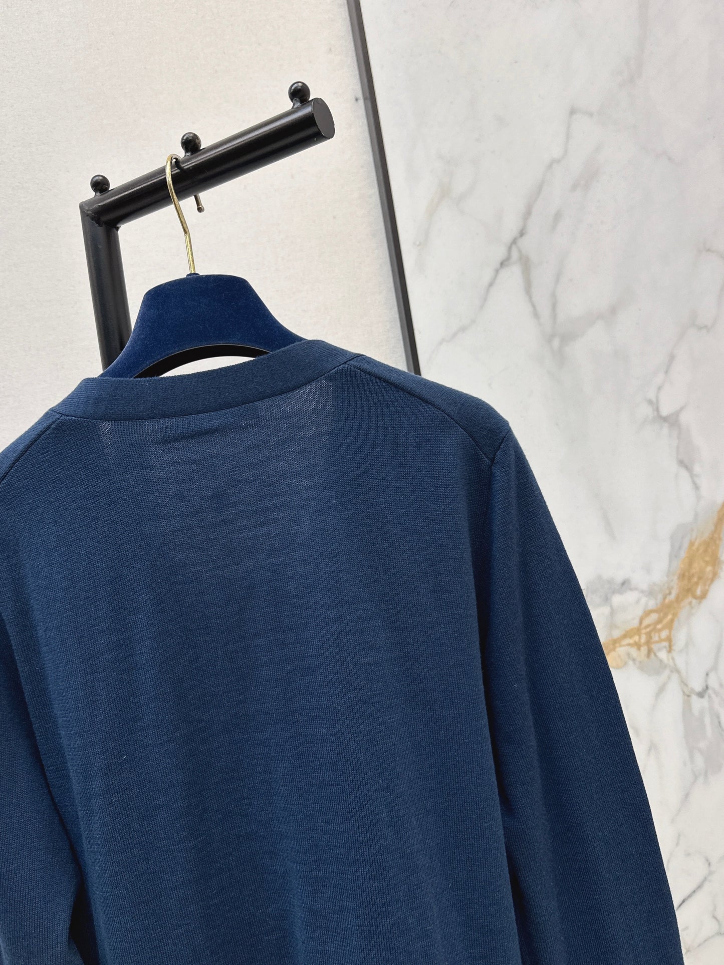 26SS NEW print contract knit cardigan