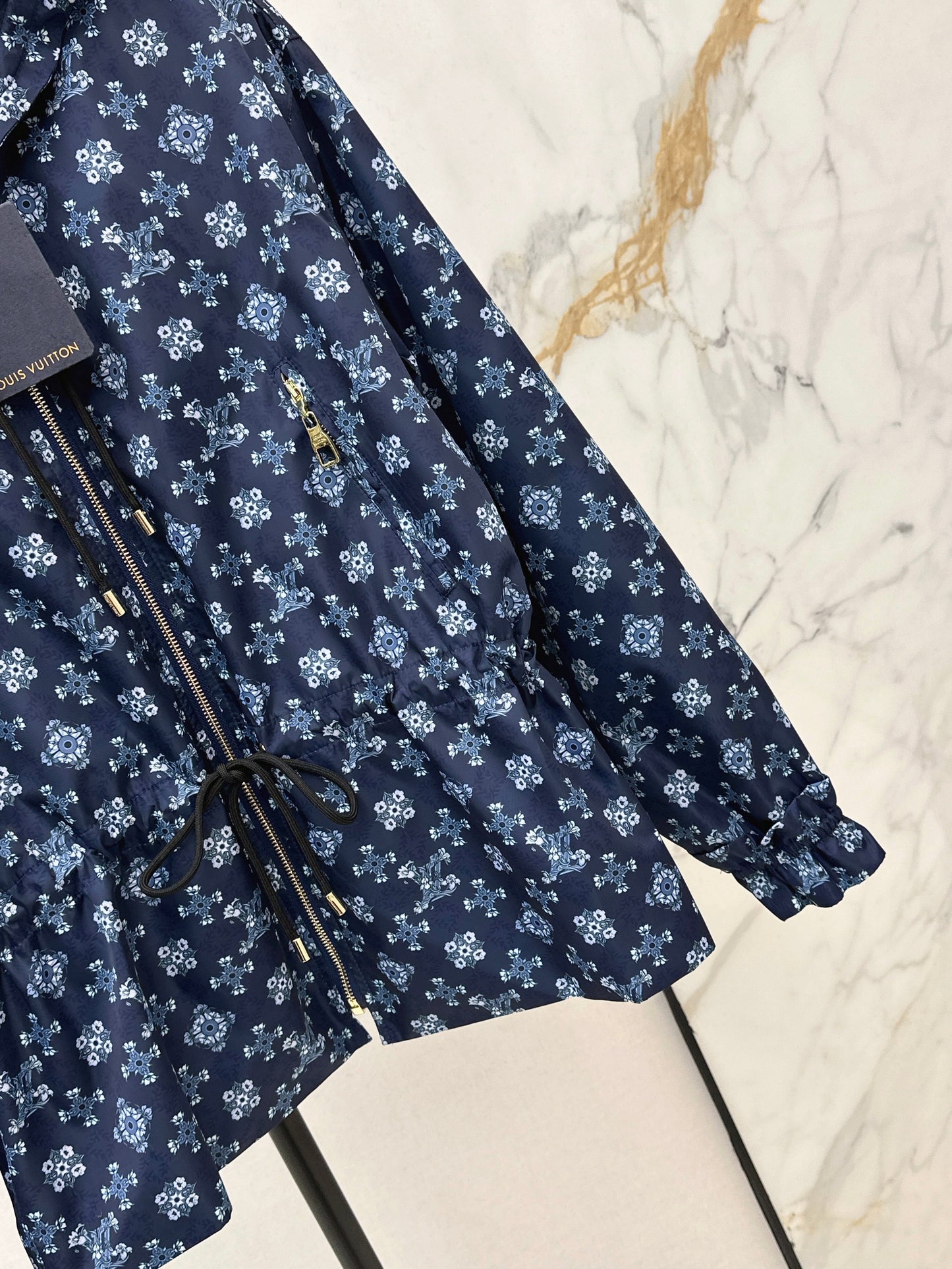 26SS NEW vintage print hooded jacket