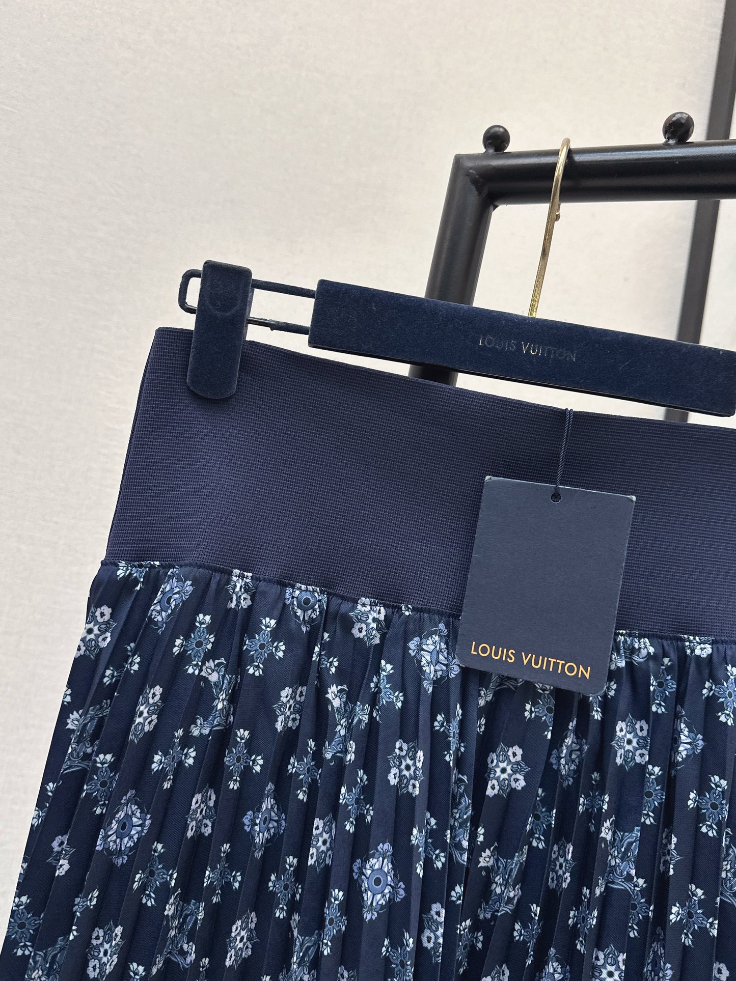 26SS NEW vintage print asymmetrical skirts