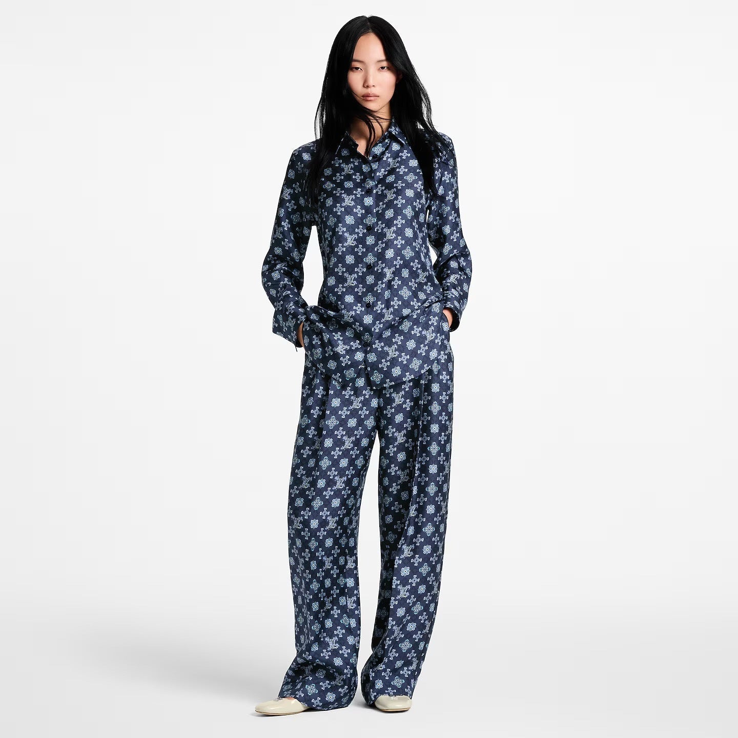 26SS NEW vintage wide-leg pants