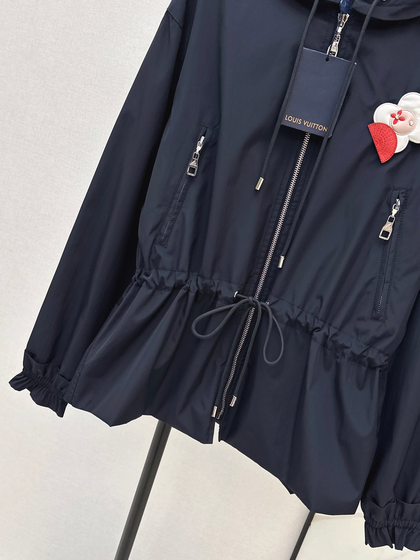 26SS NEW hooded drawstring jacket