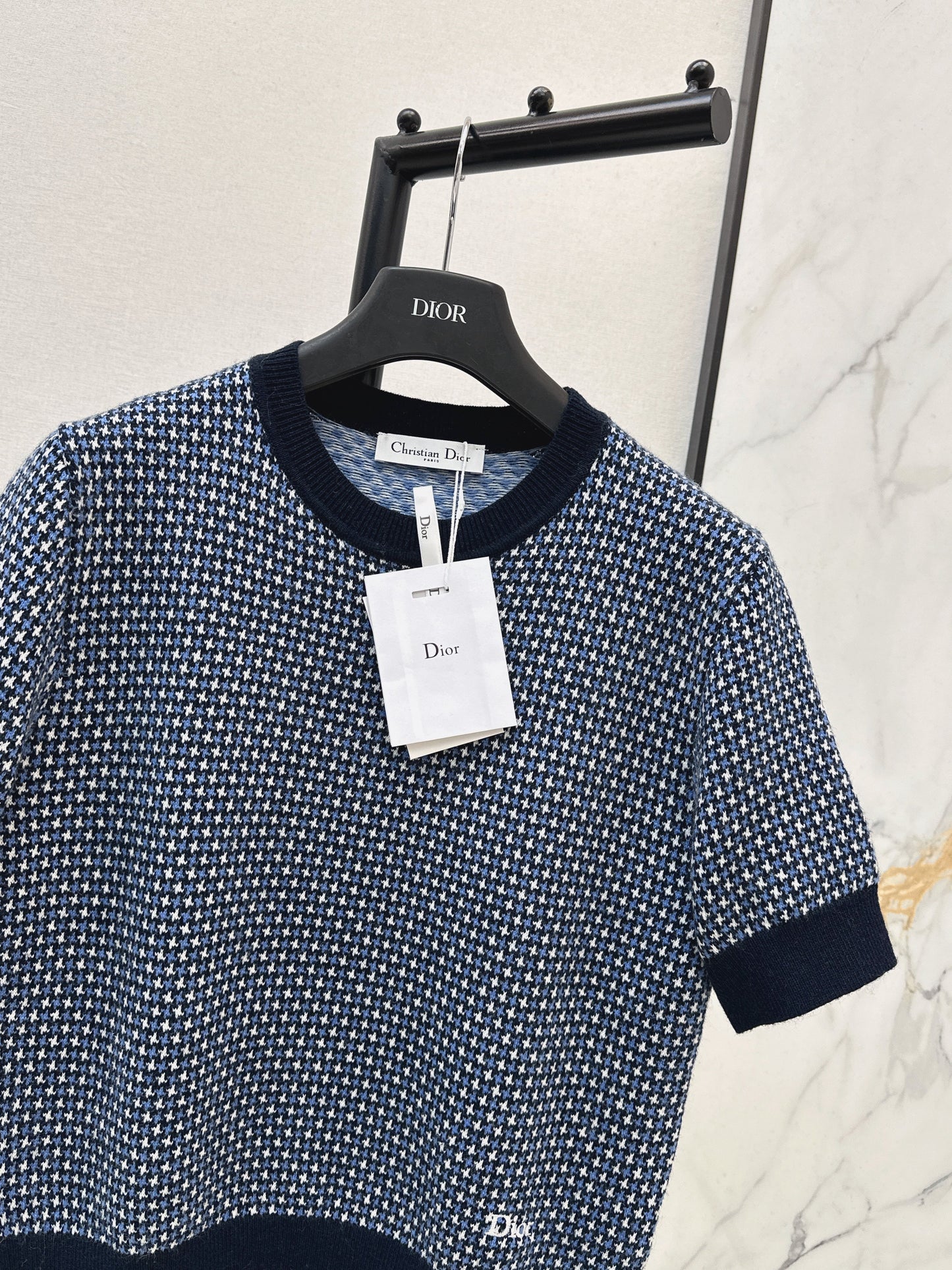 26SS NEW knitted short sleeve sweater