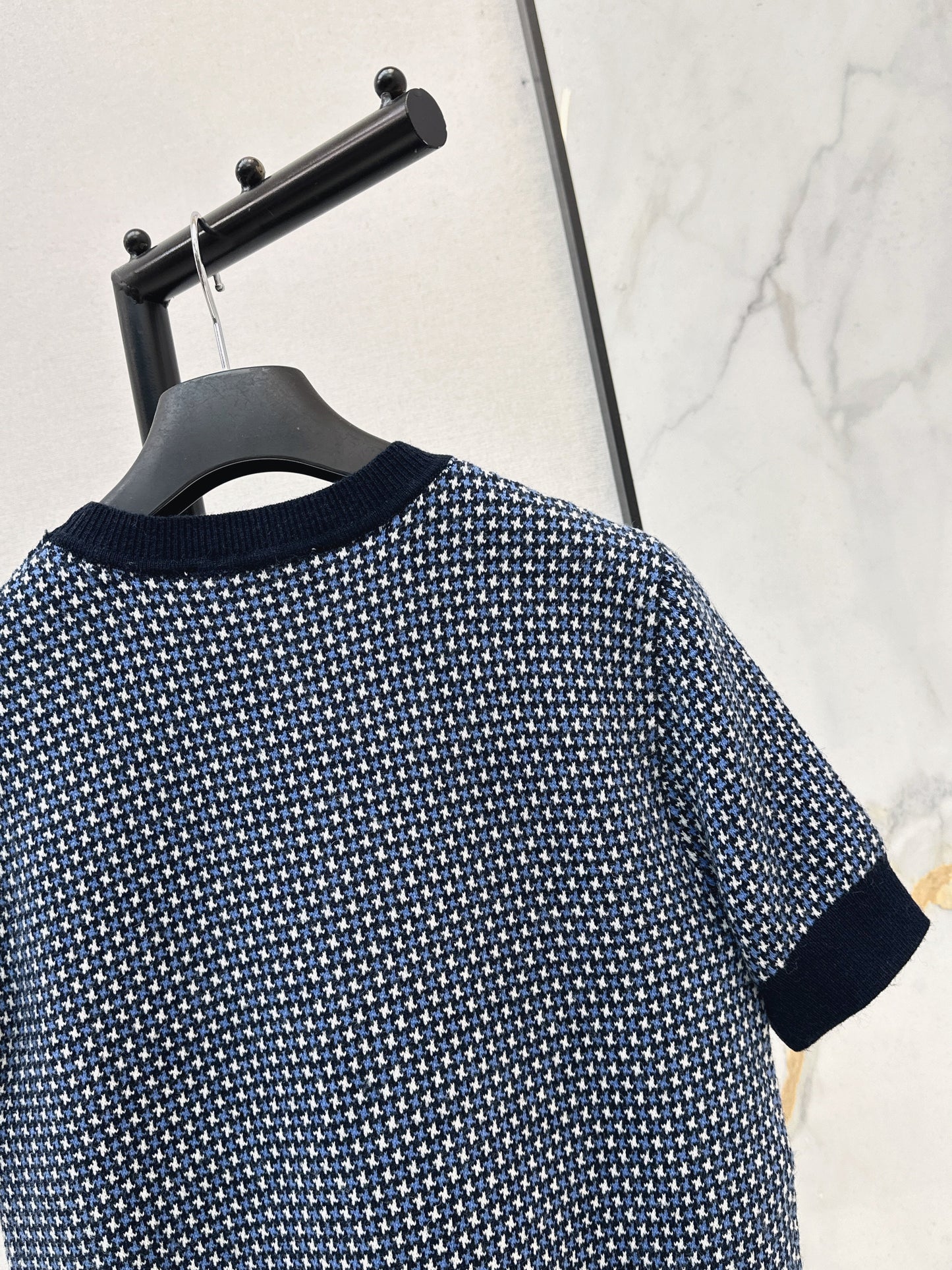 26SS NEW knitted short sleeve sweater