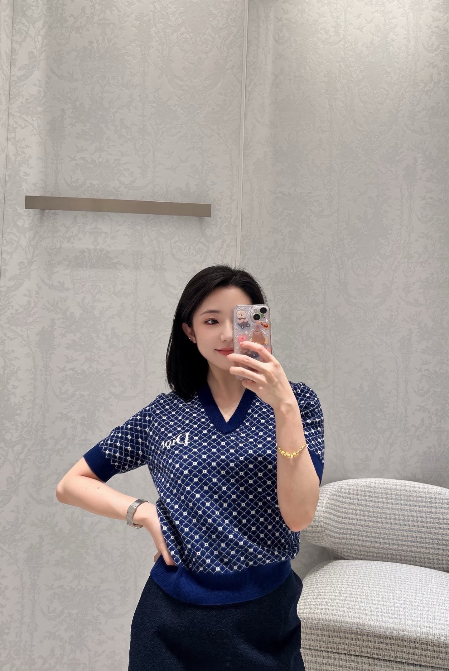 26SS NEW v-neck knitwear