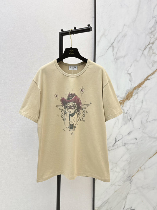 26SS NEW vintage print t-shirts