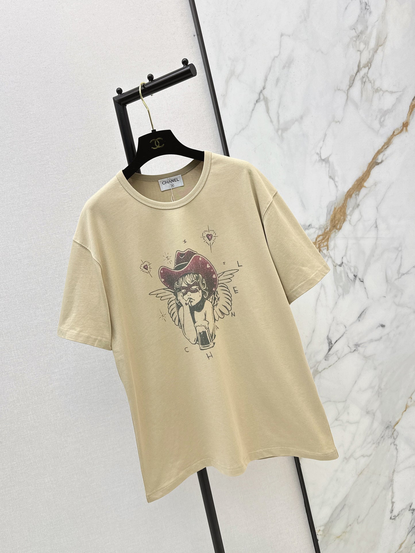26SS NEW vintage print t-shirts
