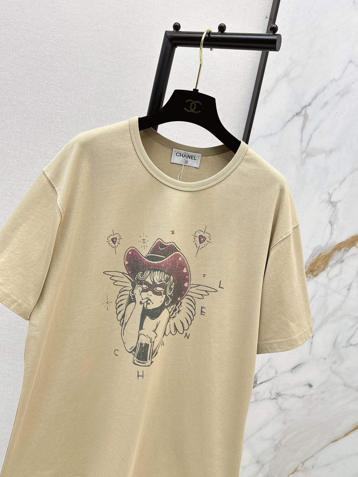 26SS NEW vintage print t-shirts