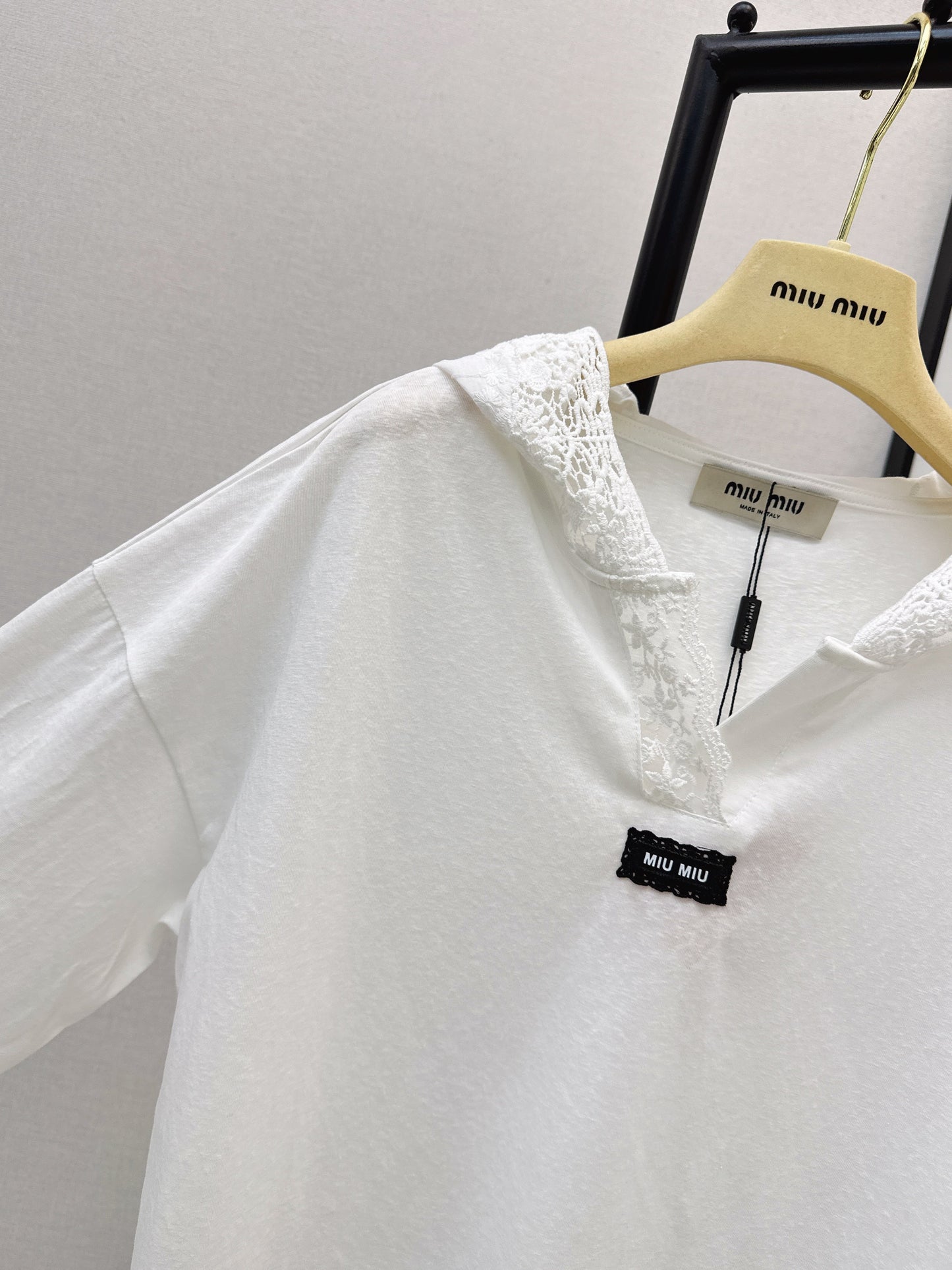26SS NEW lace hooded shirts