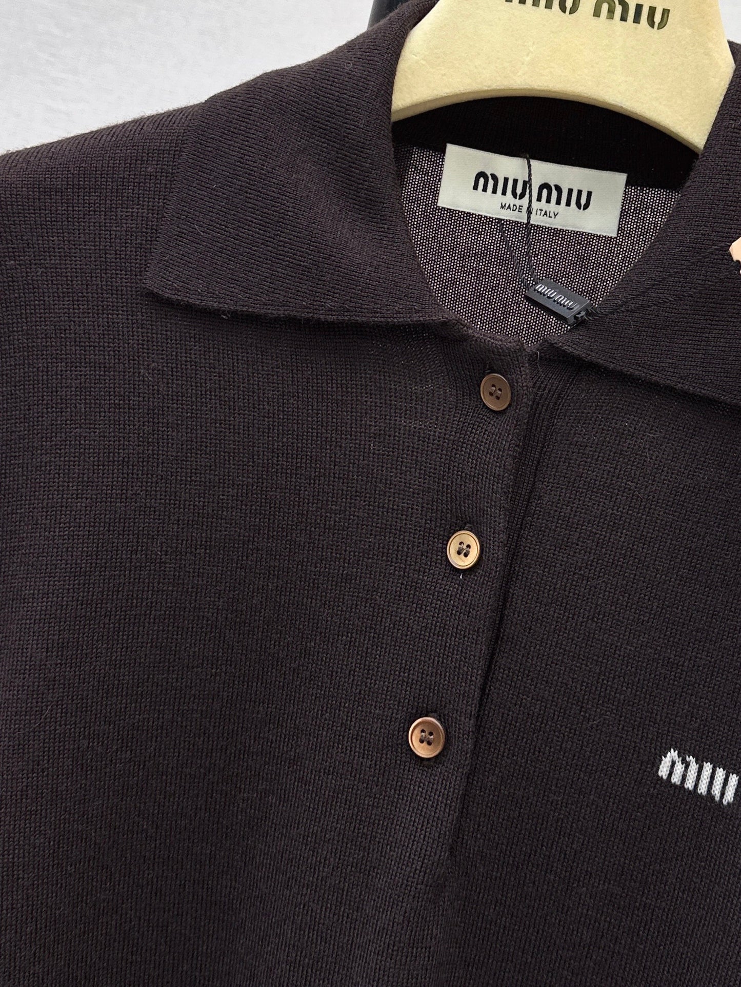 26SS NEW jacquard polo sweater