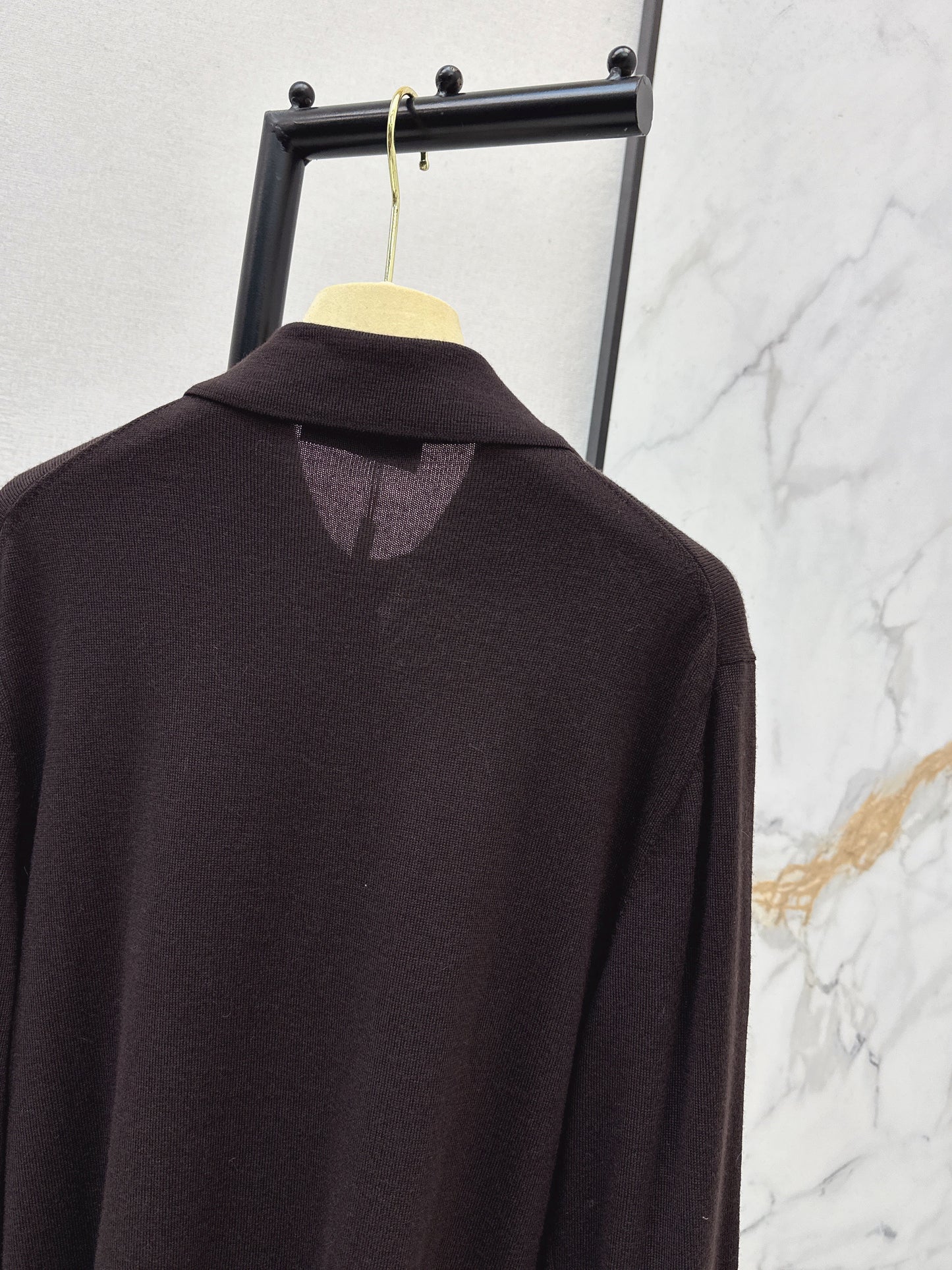 26SS NEW jacquard polo sweater