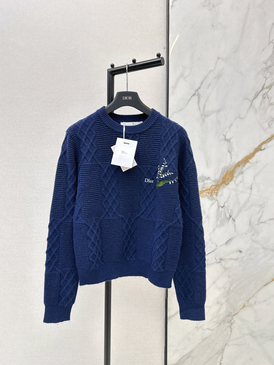 26SS NEW embroidery sweater