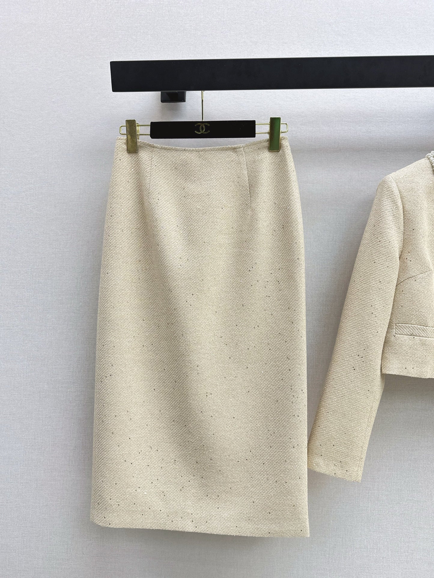 26SS NEW beading jacket skirts outfit sets
