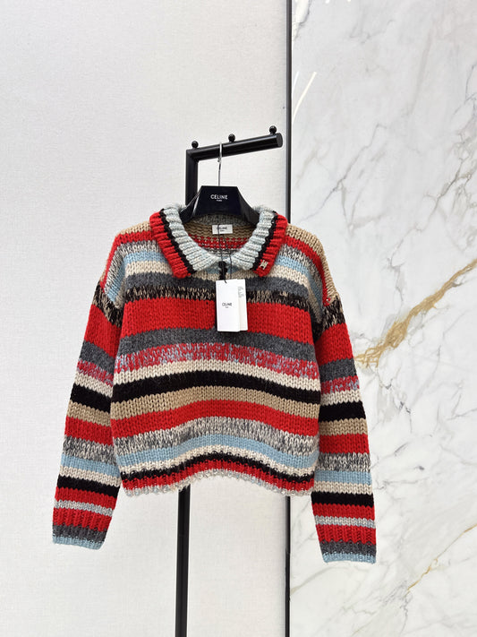 26SS NEW contract stripe sweater