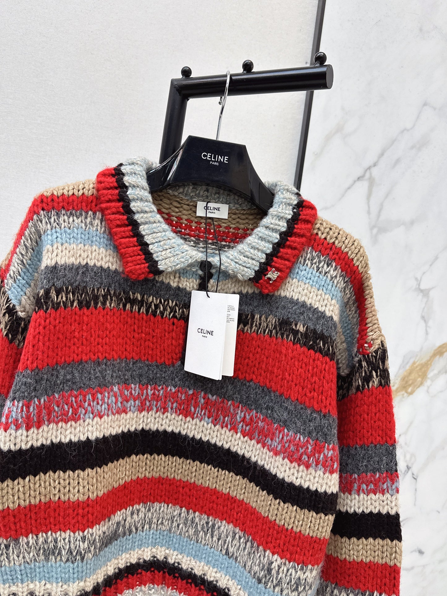 26SS NEW contract stripe sweater