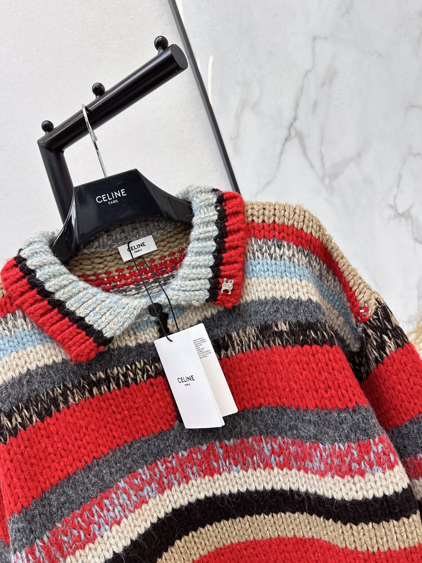 26SS NEW contract stripe sweater