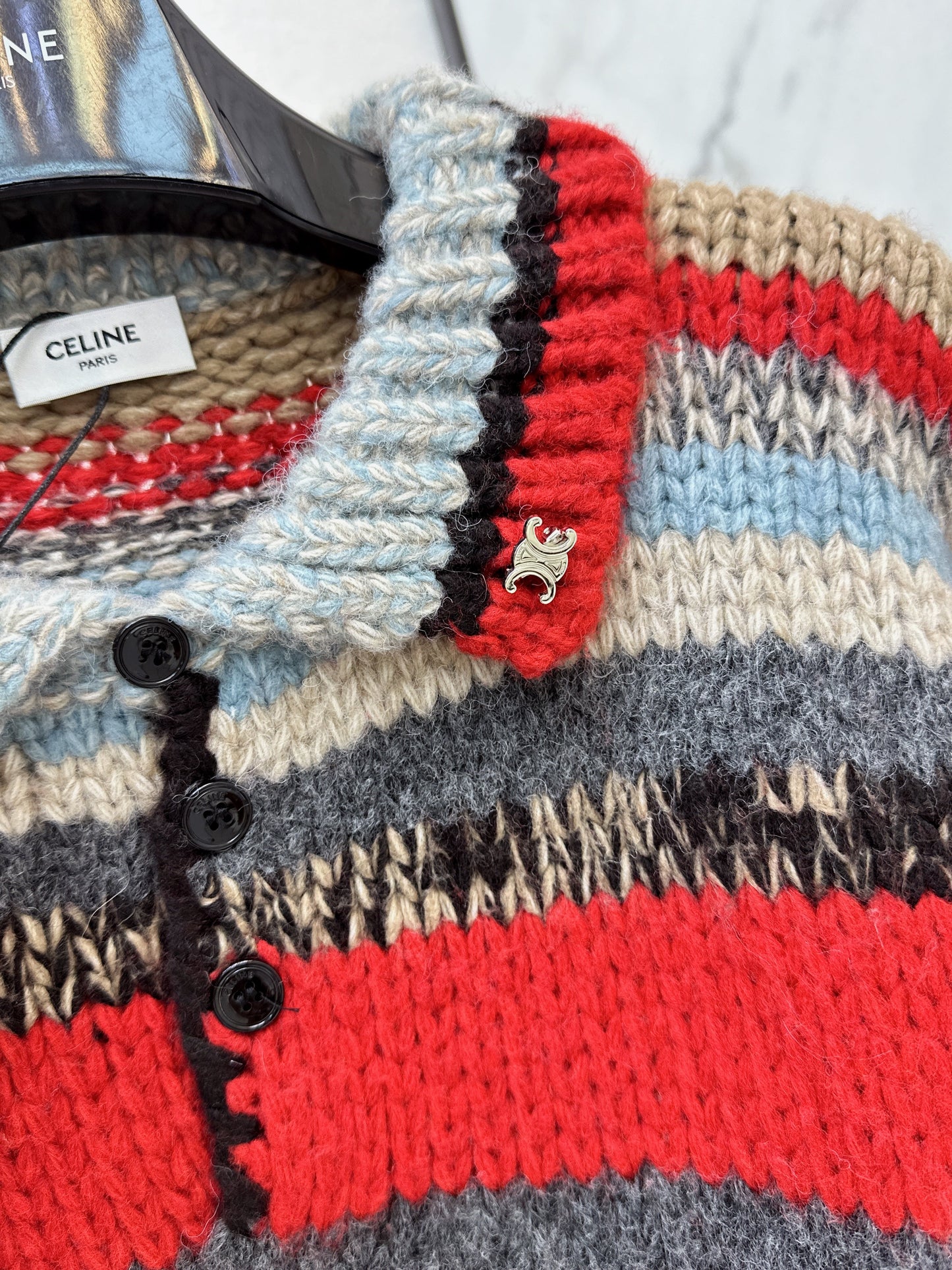 26SS NEW contract stripe sweater