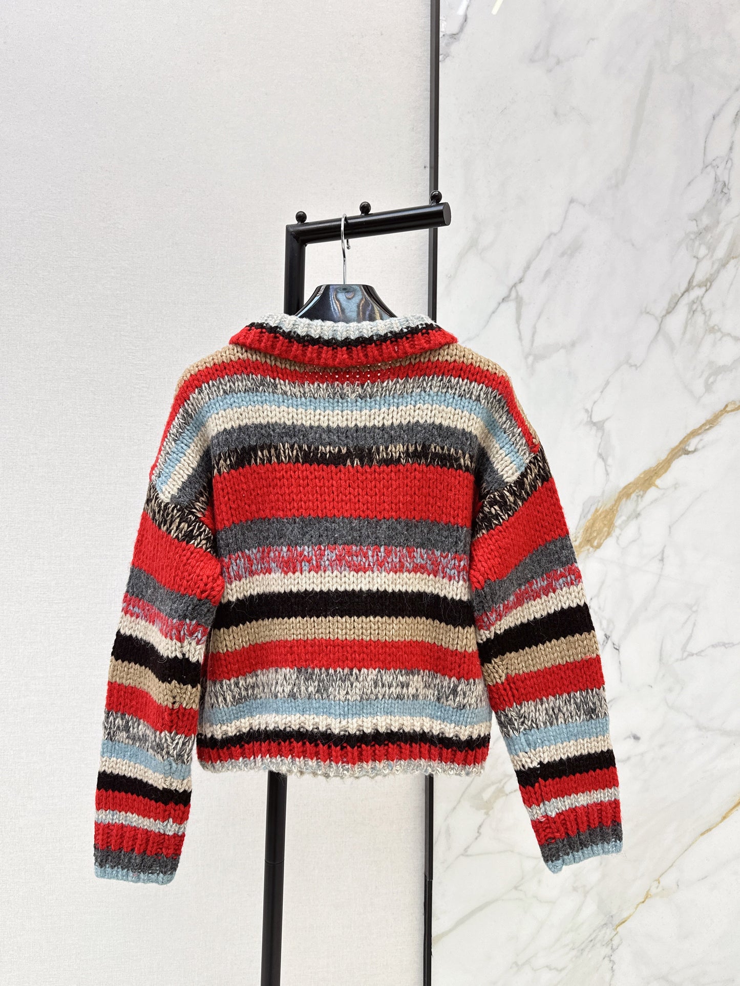 26SS NEW contract stripe sweater