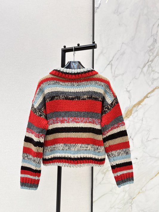 26SS NEW contract stripe sweater