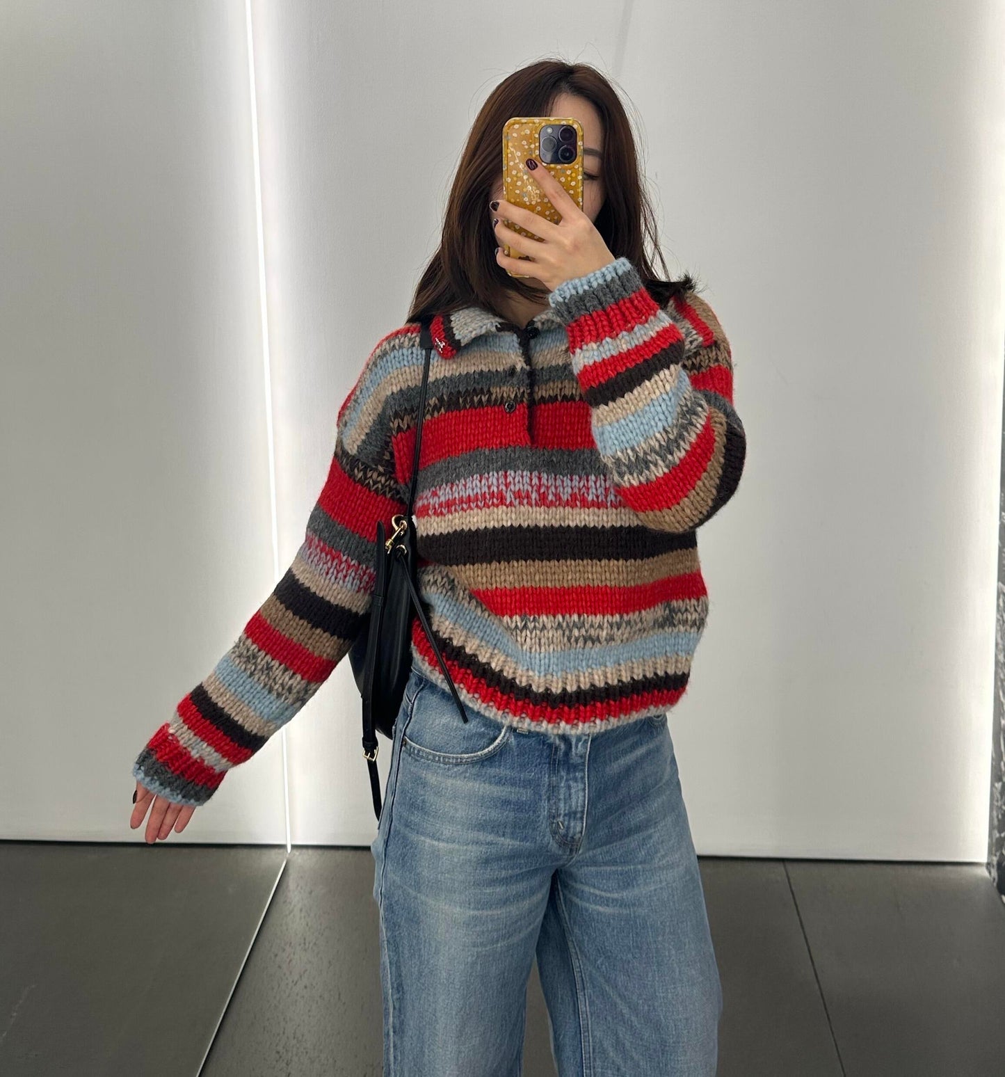 26SS NEW contract stripe sweater