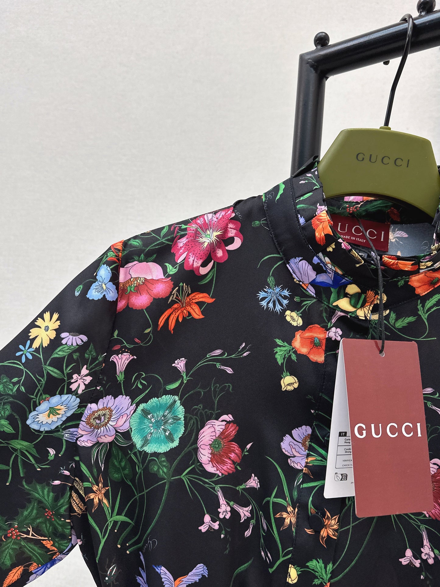 26SS NEW floral print silk dress