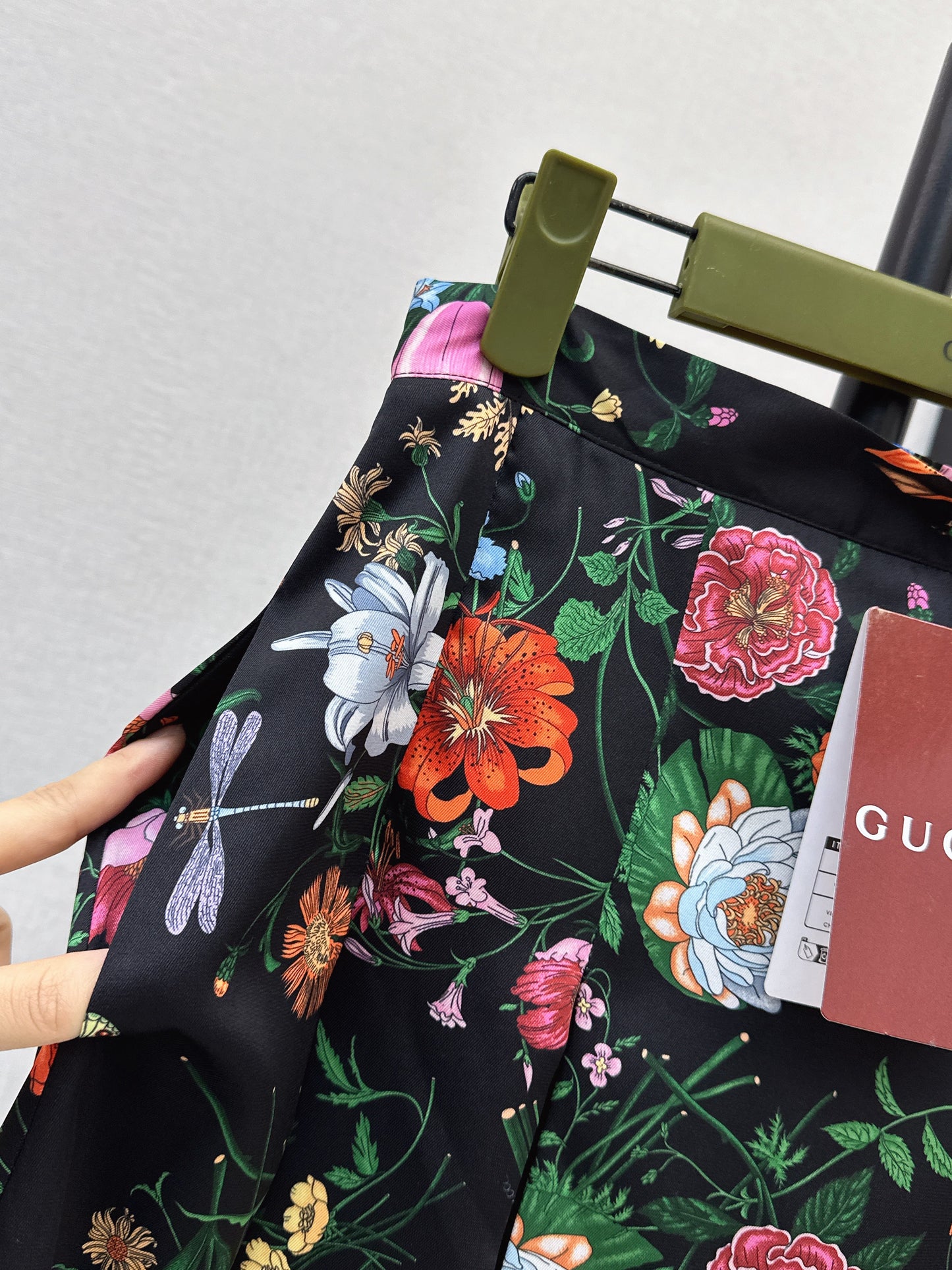 26SS NEW floral print silk skirts