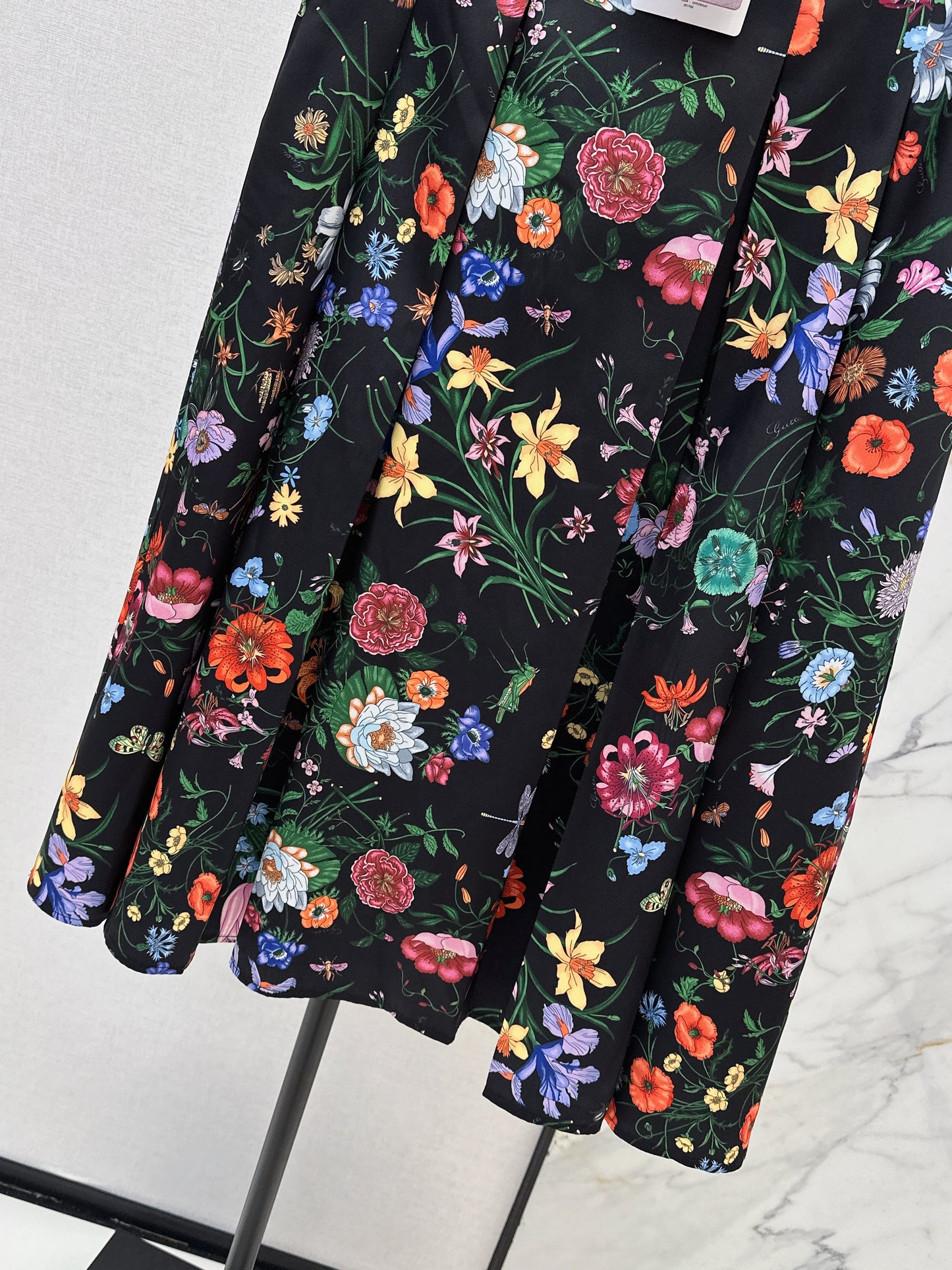 26SS NEW floral print silk skirts