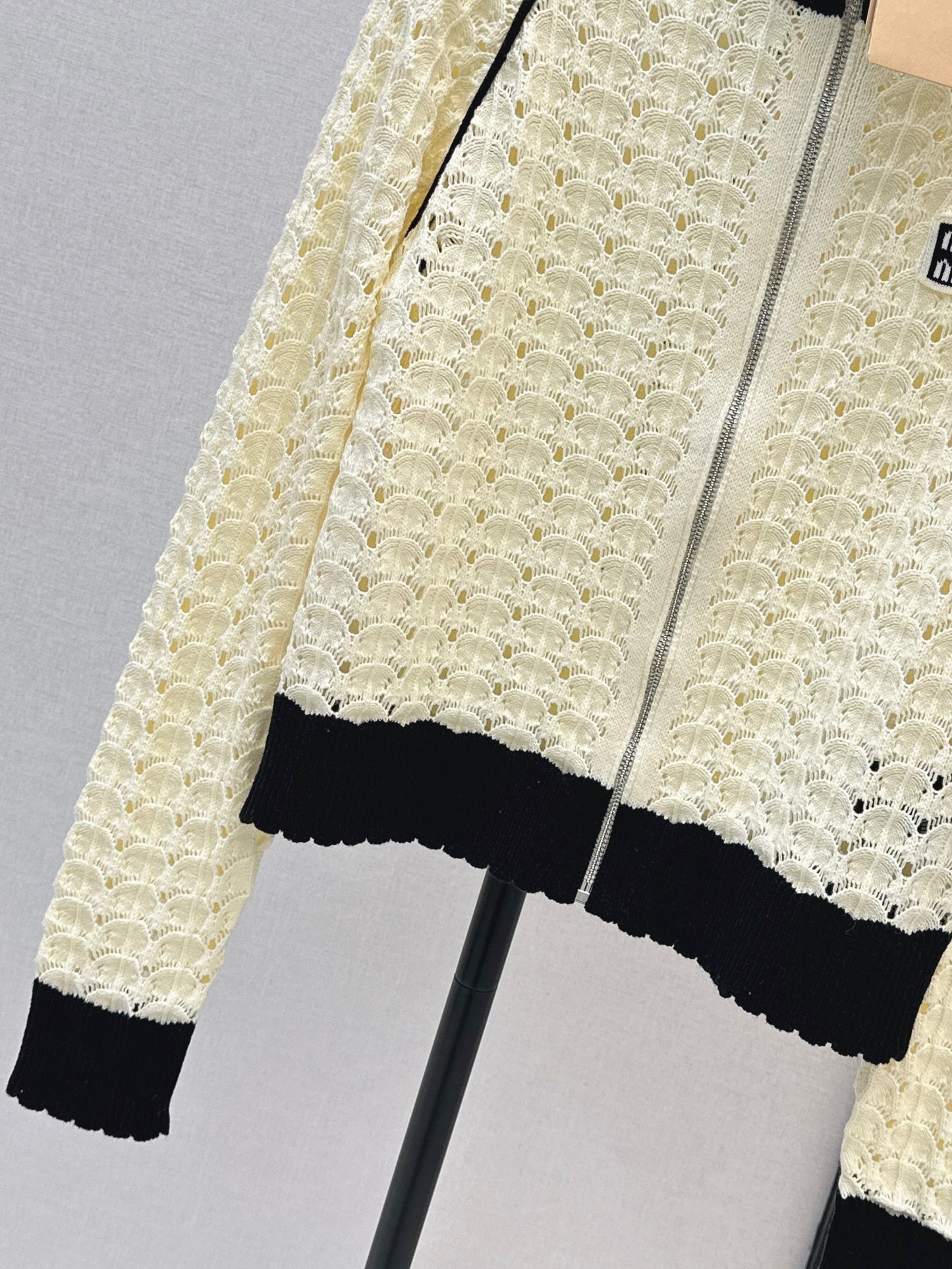 26SS NEW hollow knitted jacket