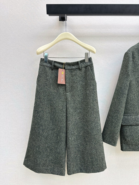 26SS NEW wool mid pants