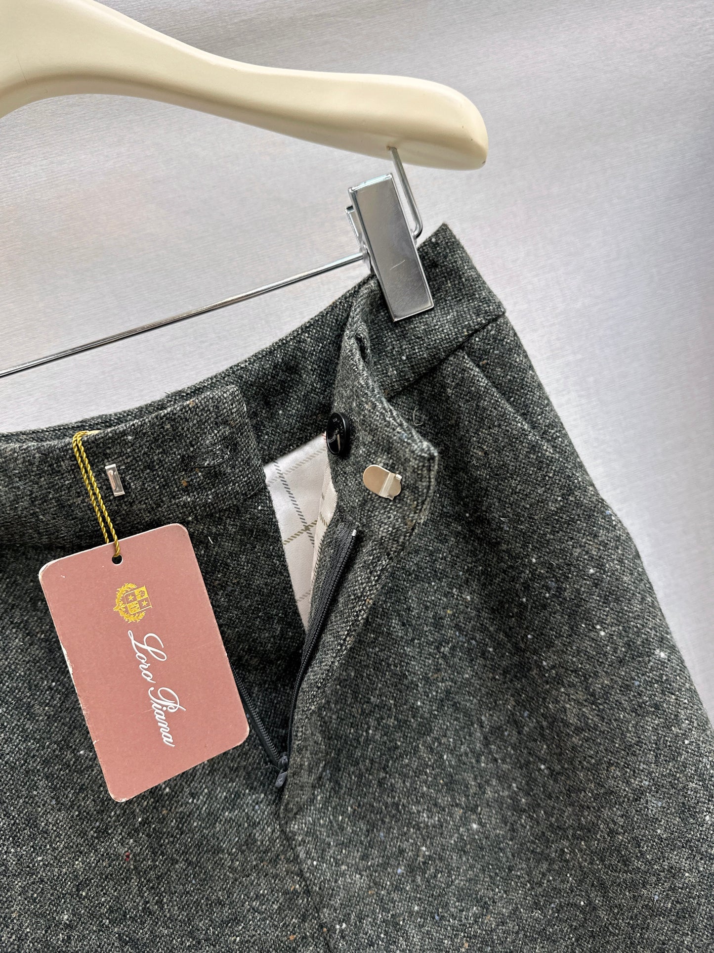 26SS NEW wool mid pants
