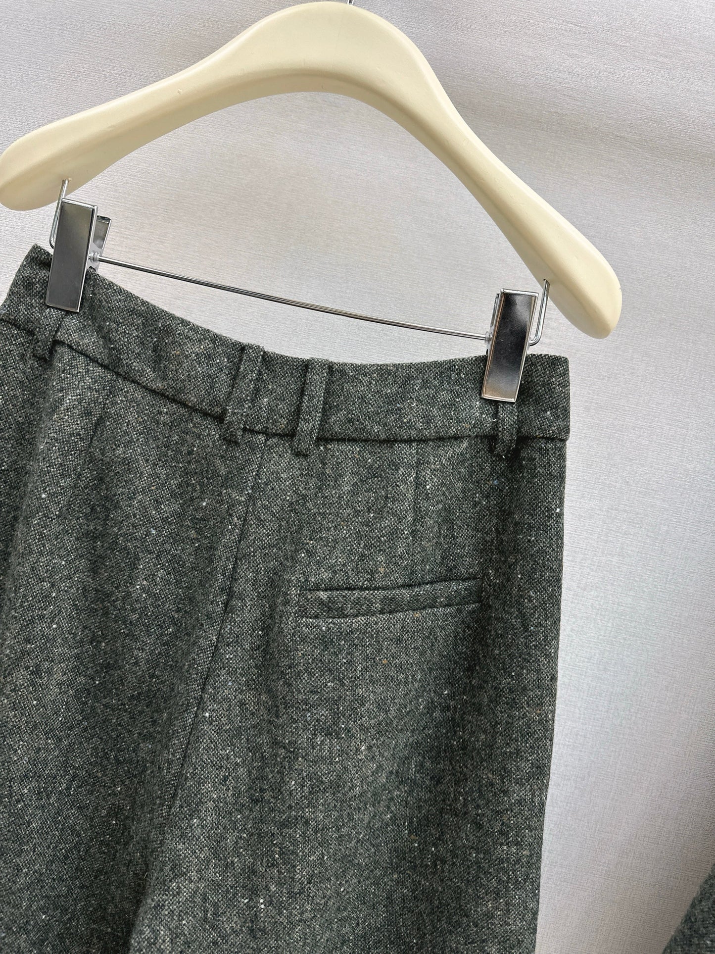 26SS NEW wool mid pants