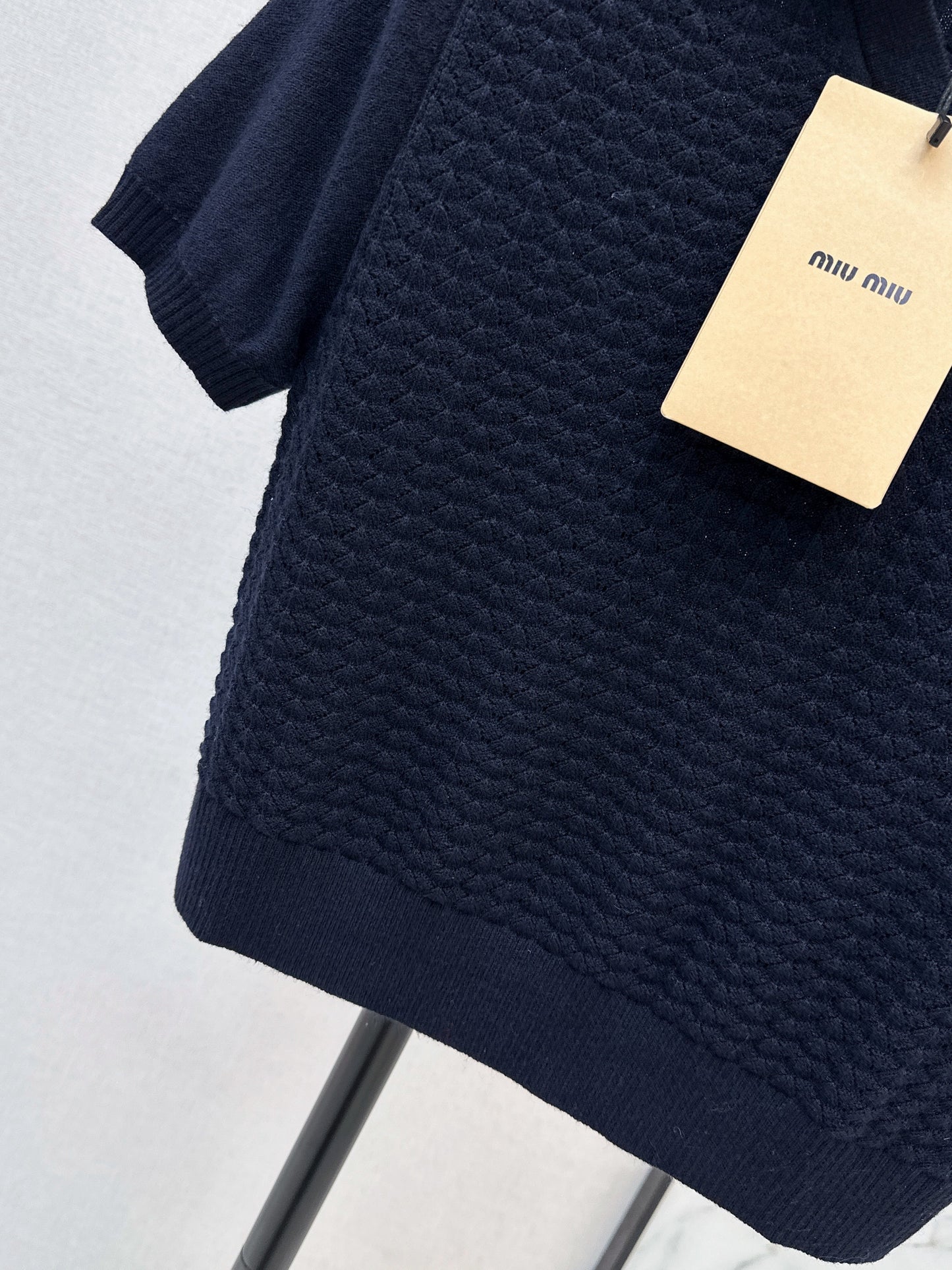 26SS NEUE Strick-Poloshirts