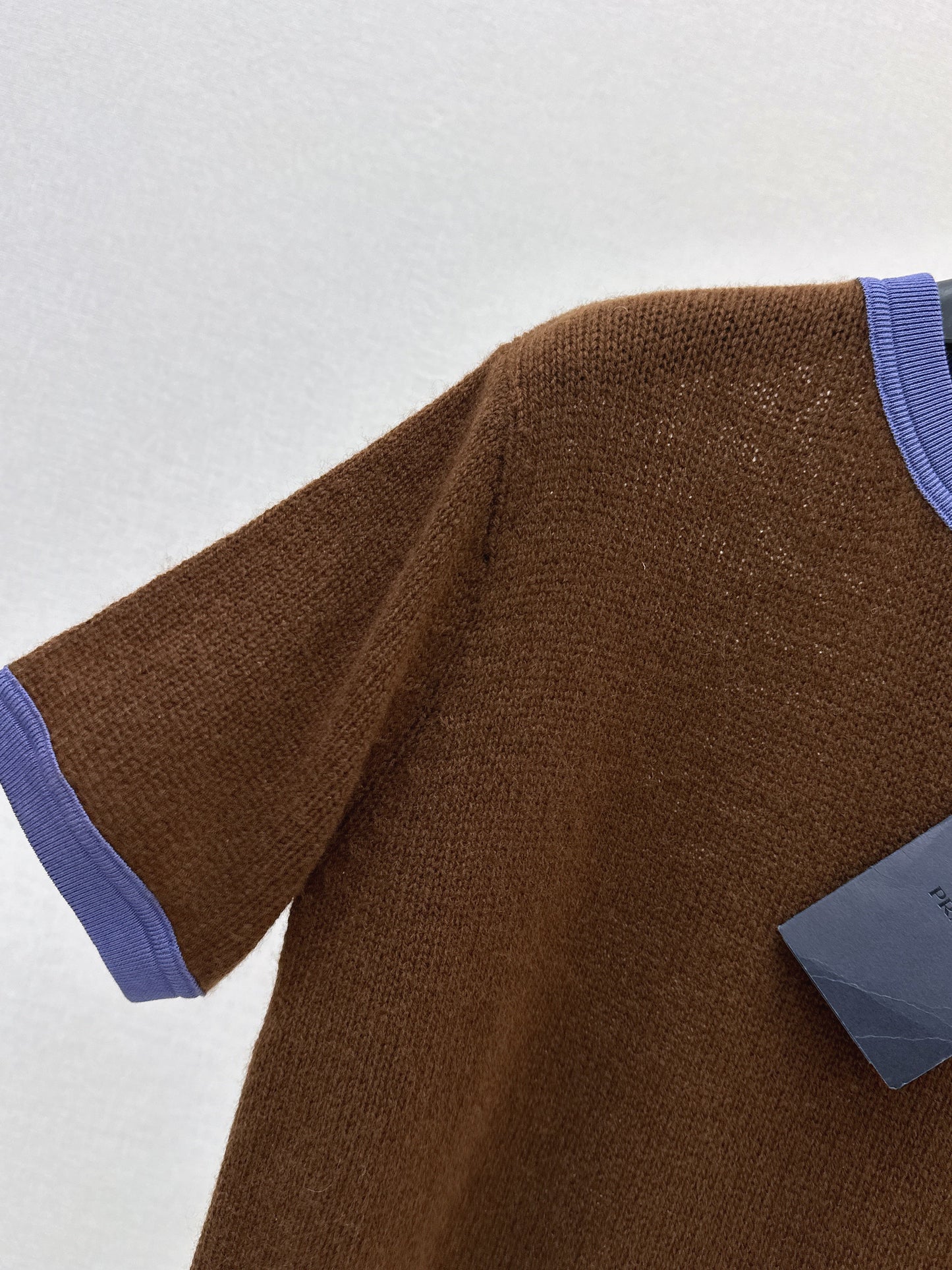 26SS NEUER Kaschmir-Kurzarmpullover