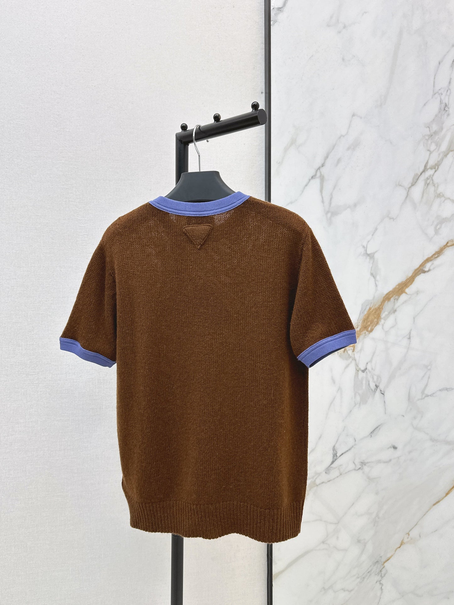 26SS NEUER Kaschmir-Kurzarmpullover