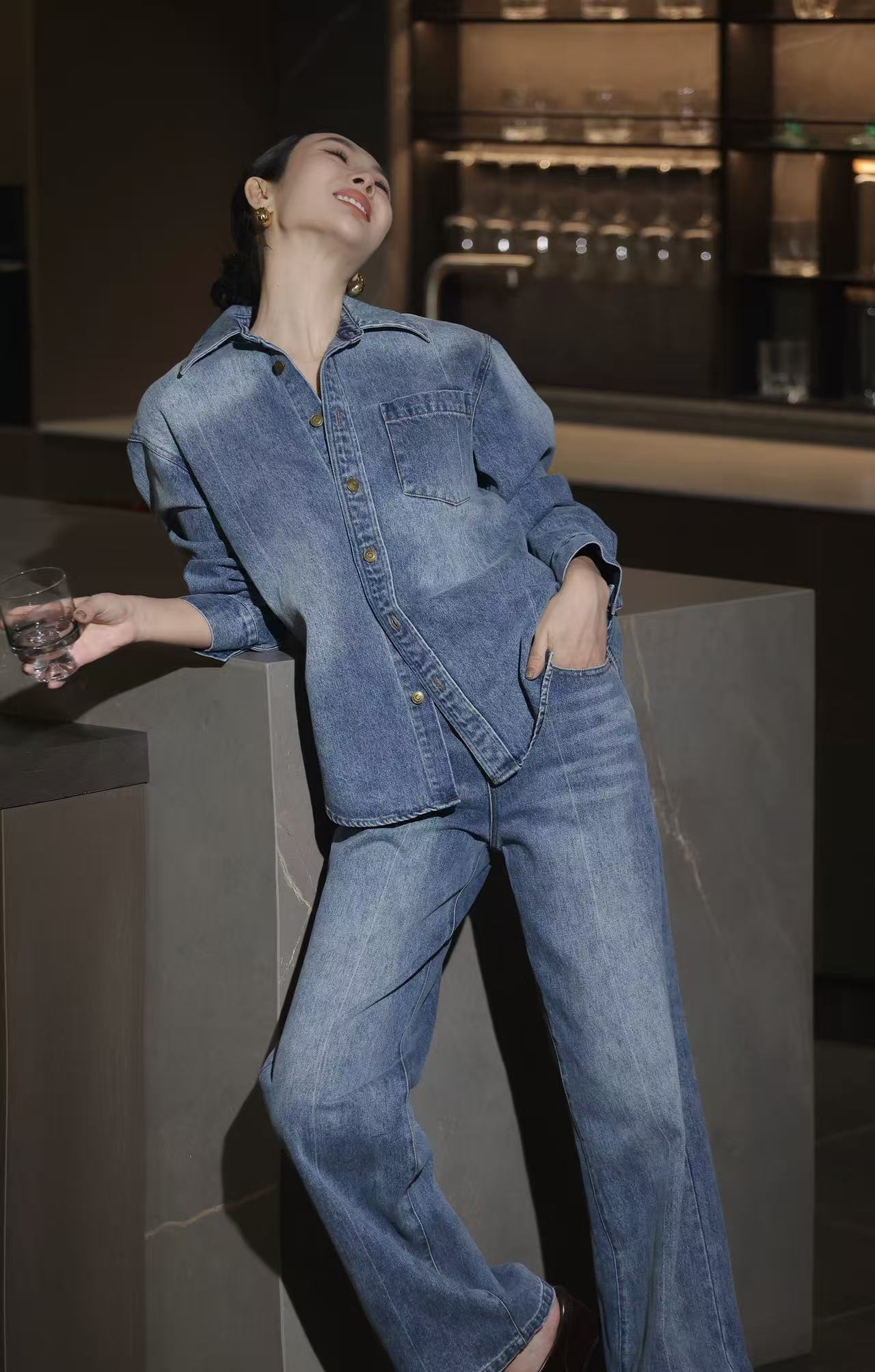 26SS NEW denim outfit sets