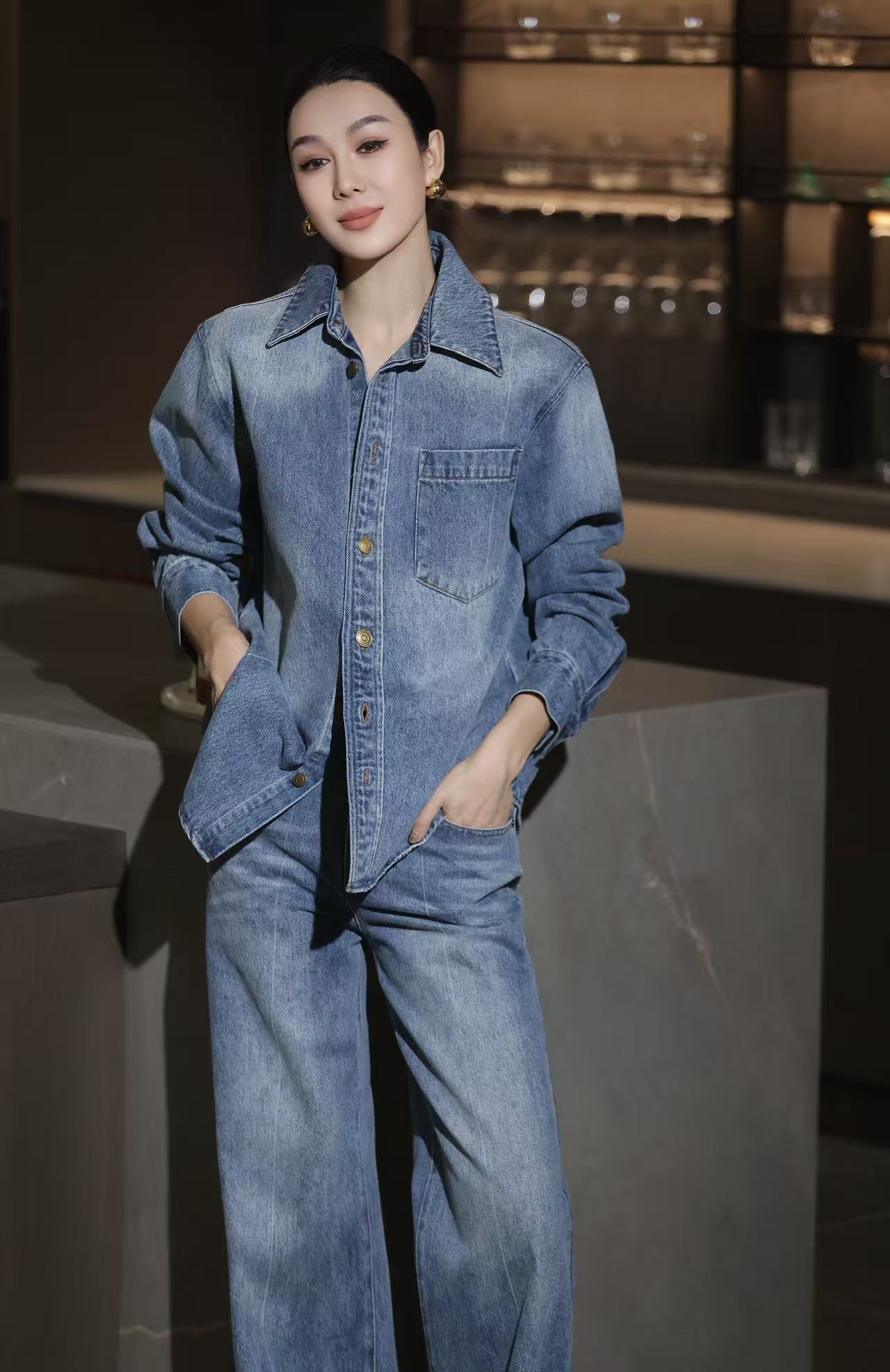 26SS NEW denim outfit sets