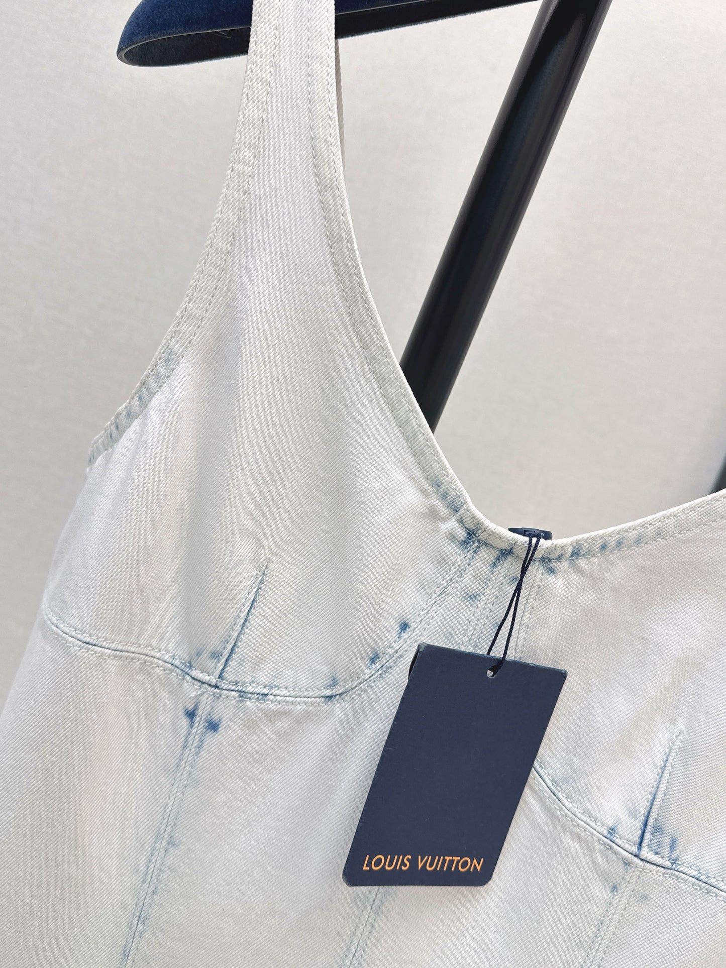 26SS NEW denim v-neck dress