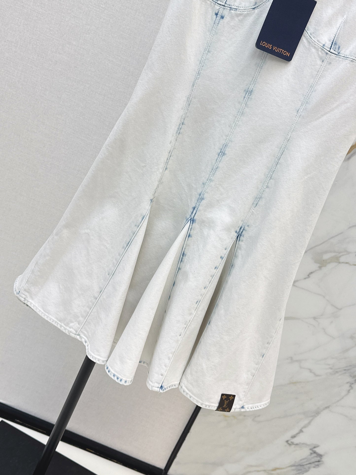 26SS NEW denim v-neck dress